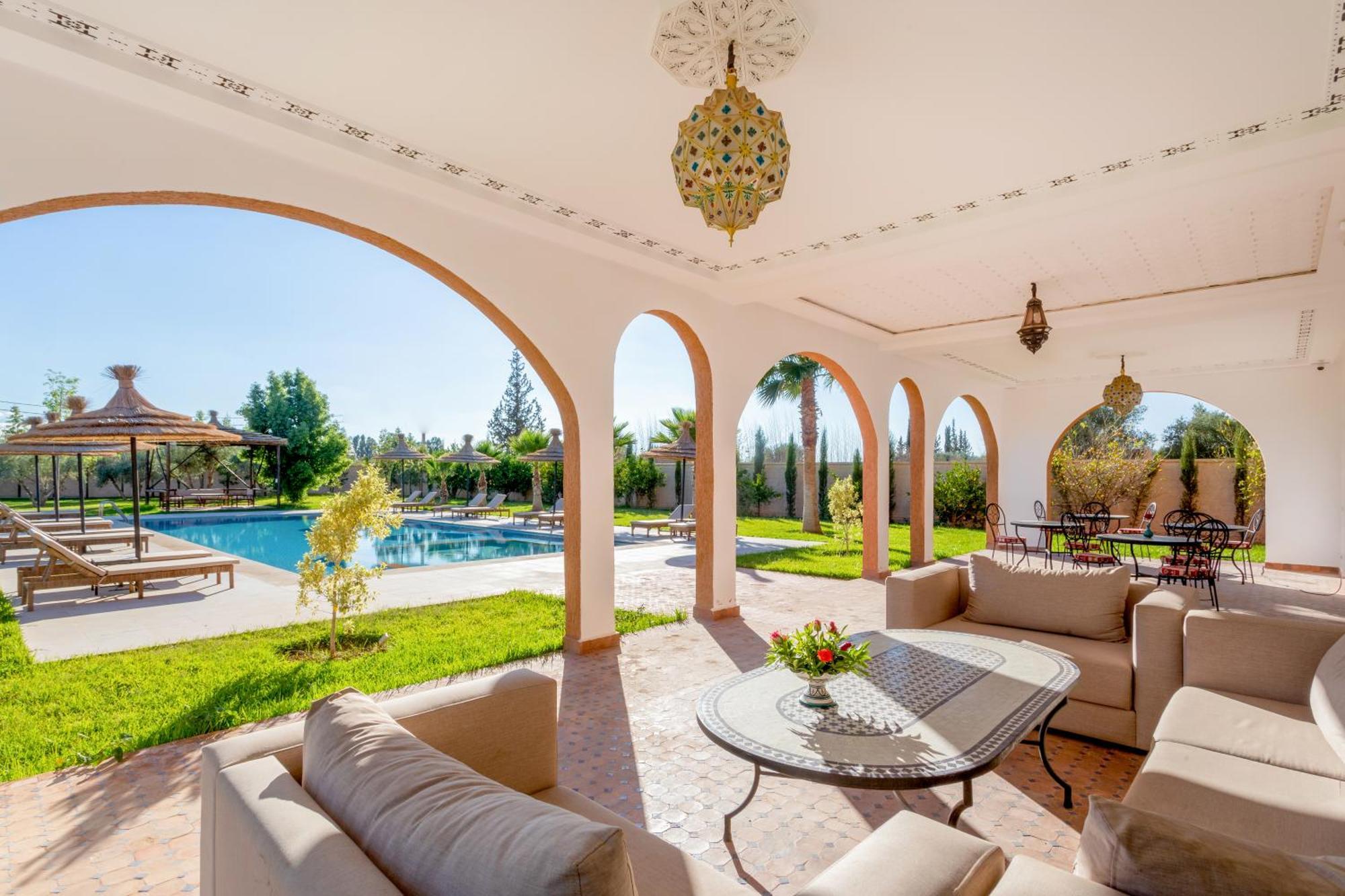 Villa Leila Farmhouse Marrakesh Buitenkant foto